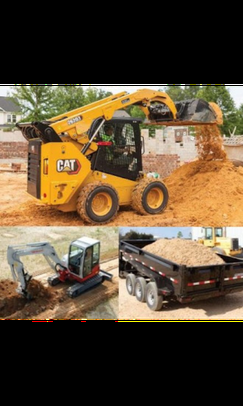 ANA Excavation equipment and haul-away work